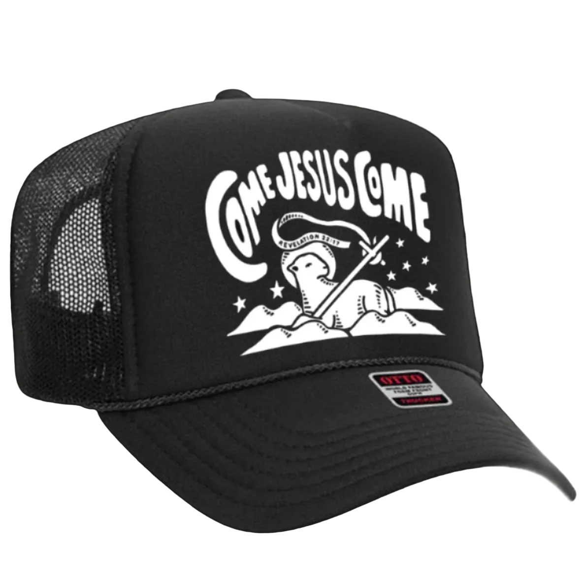 COME JESUS COME (Lamb) - SNAPBACK (BLACK)