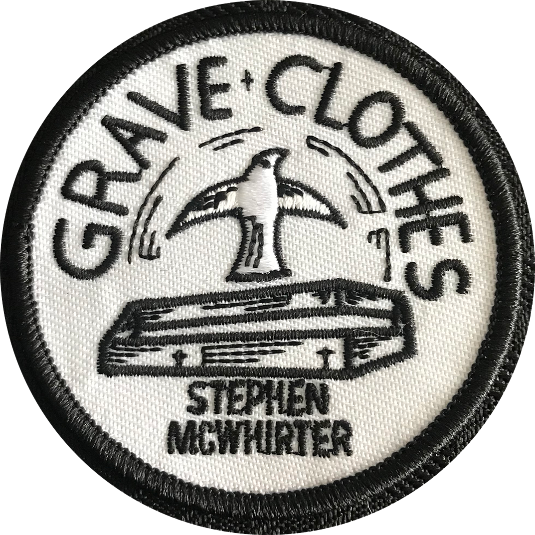 GRAVE CLOTHES IRON-ON PATCH