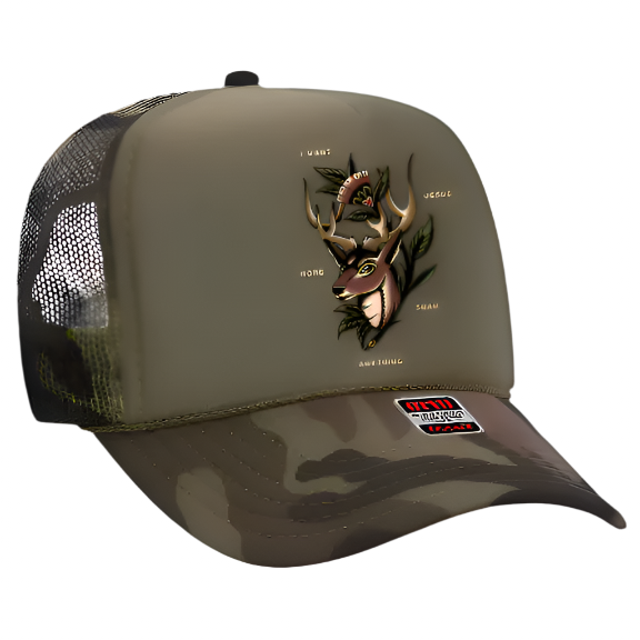 MORE THAN ANYTHING (DEER FOAM TRUCKER HAT)
