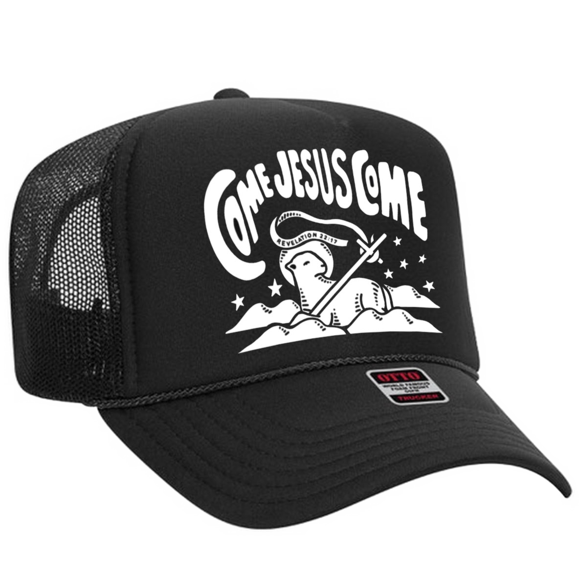 COME JESUS COME (Lamb) - SNAPBACK (BLACK)