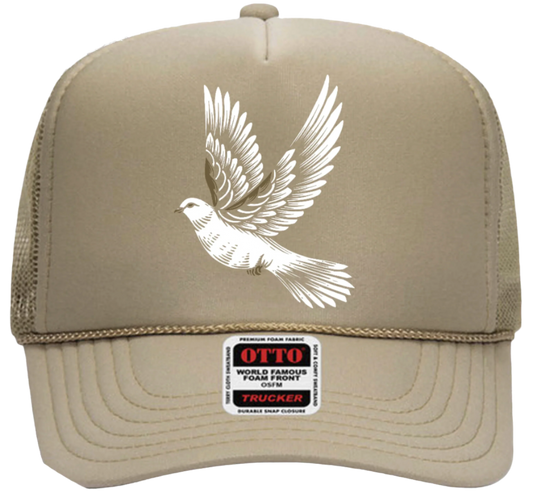 COME JESUS COME (DOVE FOAM TRUCKER) - Khaki