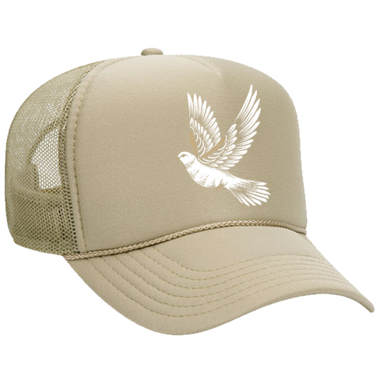 Holy Spirit Dove (Foam Trucker) - Khaki