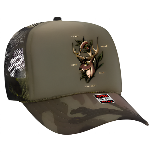 MORE THAN ANYTHING (DEER FOAM TRUCKER HAT)